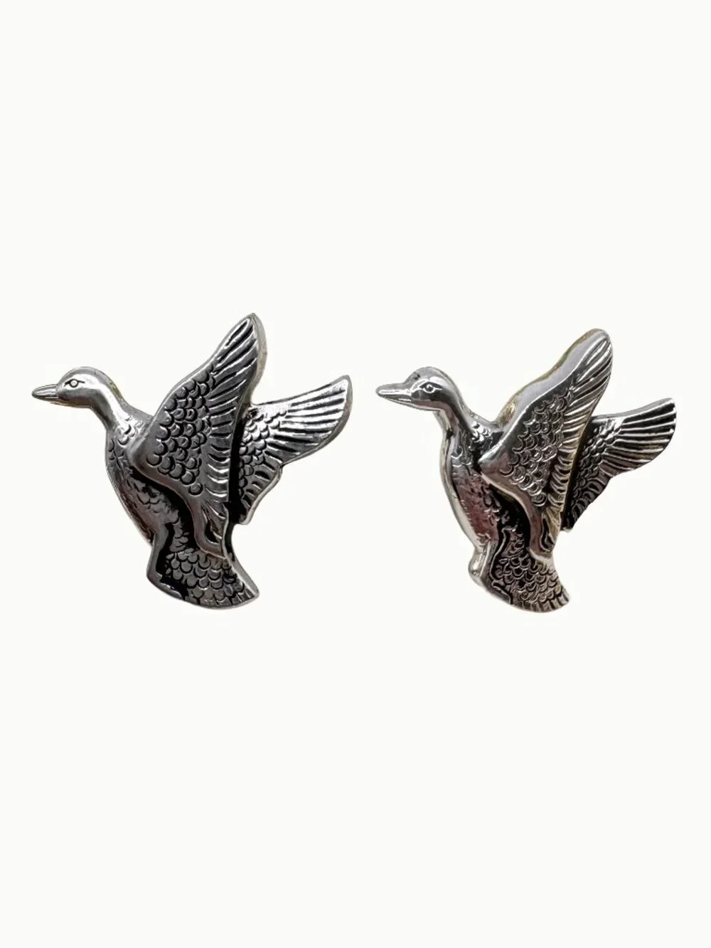Vintage Swank Mallard Duck Cufflinks
